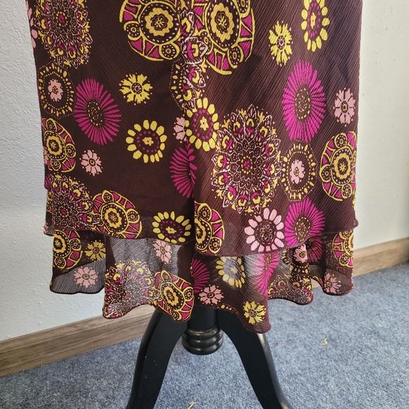 MICHELE MICHELE Retro Floral Skirt - Picture 2 of 3